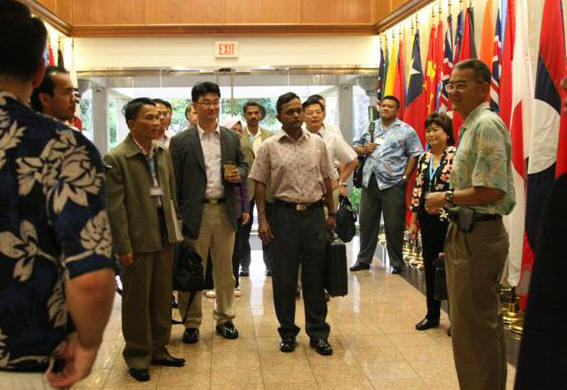 APCSS Deputy Director provides a Center tour and overview to members of SEAS