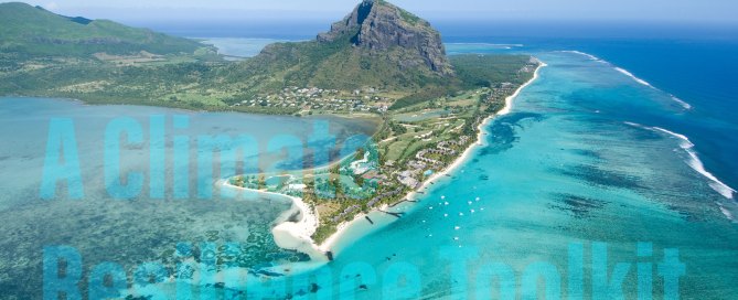 Aerial Picture of Mauritius