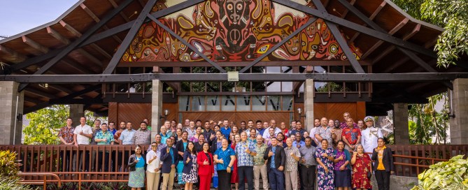 National Security Policy Development Pacific Islands Group photo