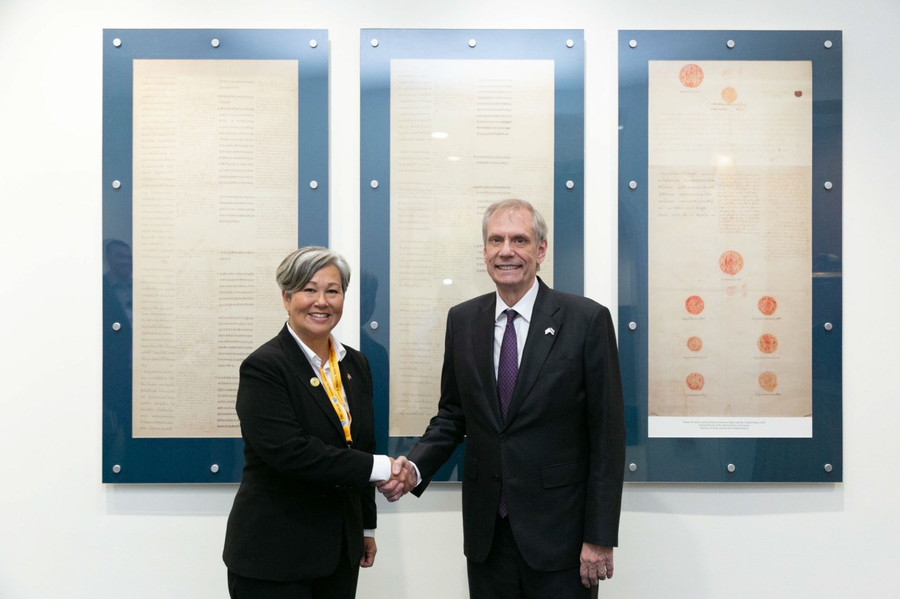 Director Vares with U.S. Ambassador to Thailand Robert F. Godec