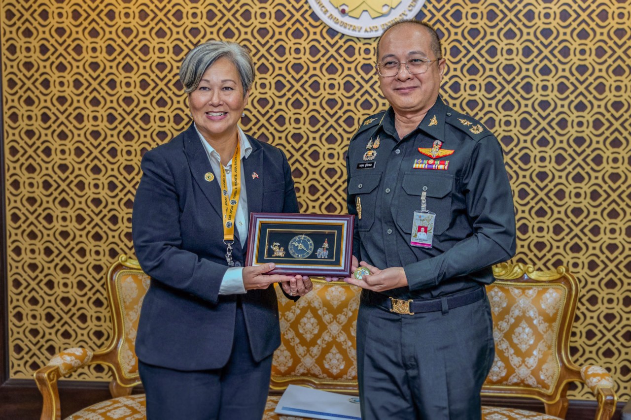 Maj. Gen. Naruedom Suriyakomol, head of the Defence Industry and Energy Centre (DIEC).