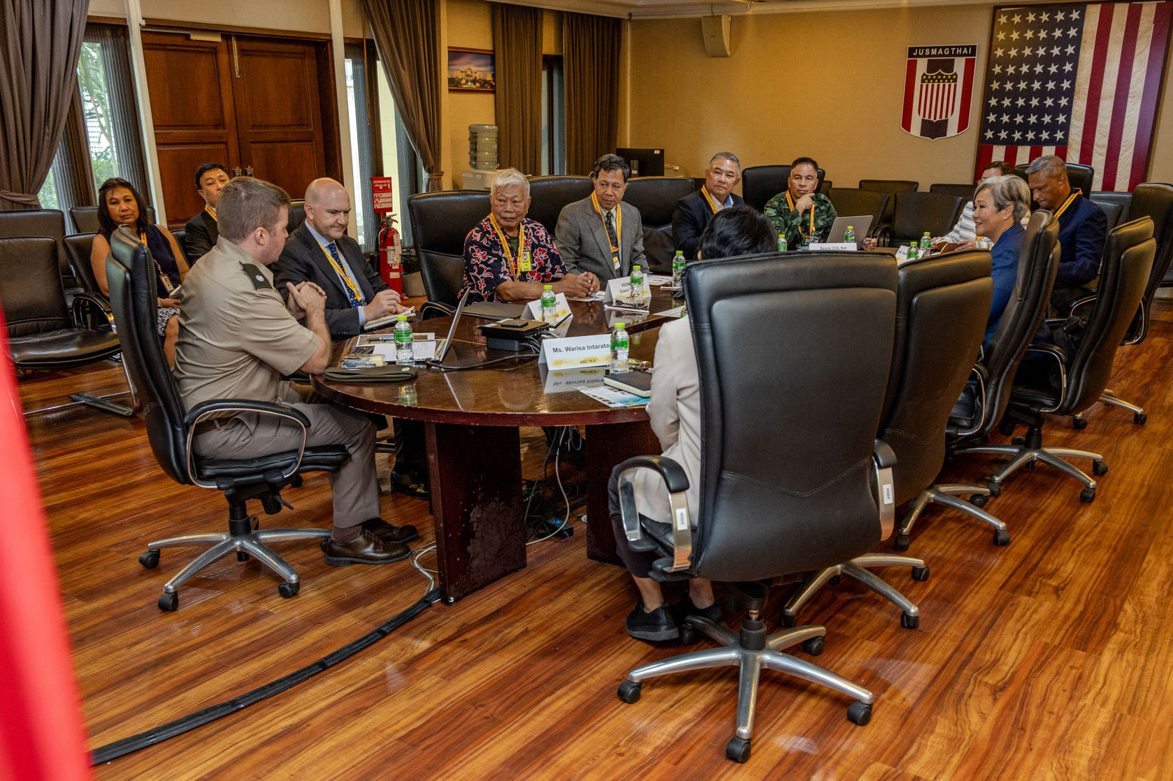 Senior alumni roundtable hosted by the Joint U.S. Military Advisory Group Thailand