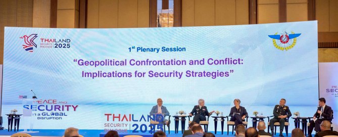 Thailand Security Dialogue 2025 panel