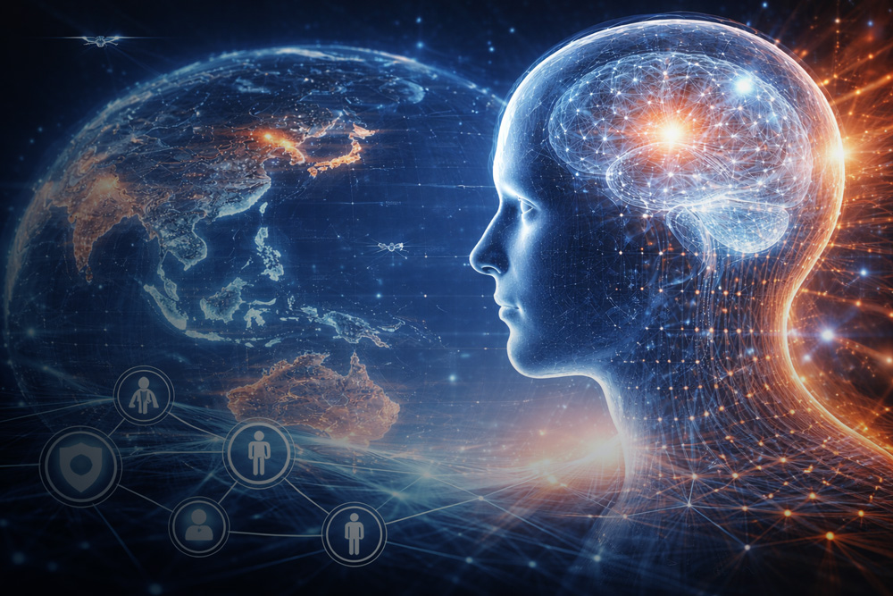 Illustration to represent Framework for Understanding Cognitive Security.