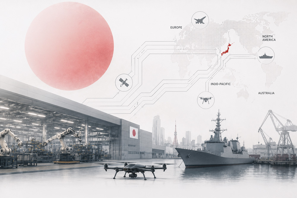 Illustration of operationalizing Industrial Deterrence in the Indo-Pacific