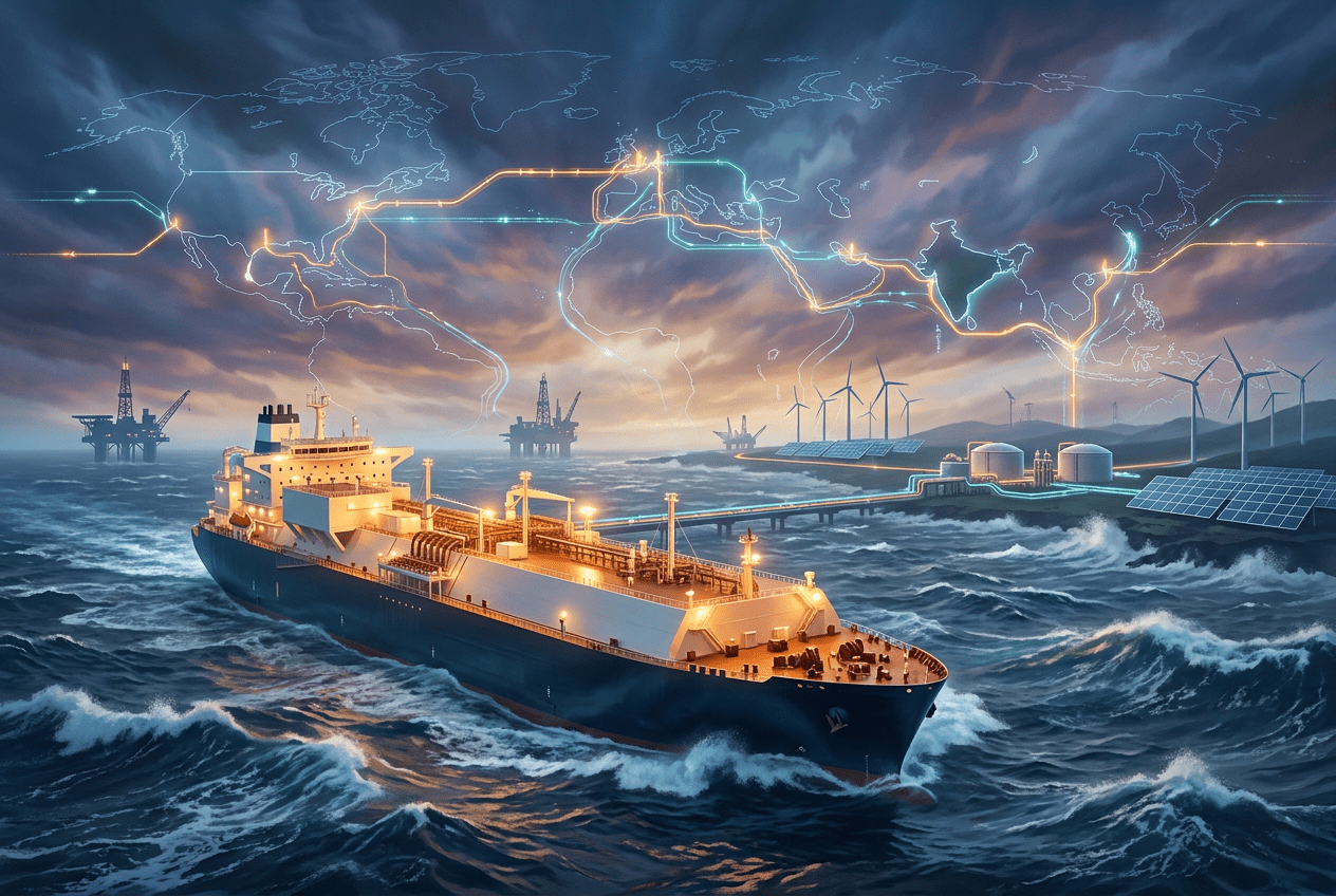 A ship navigating a Storm